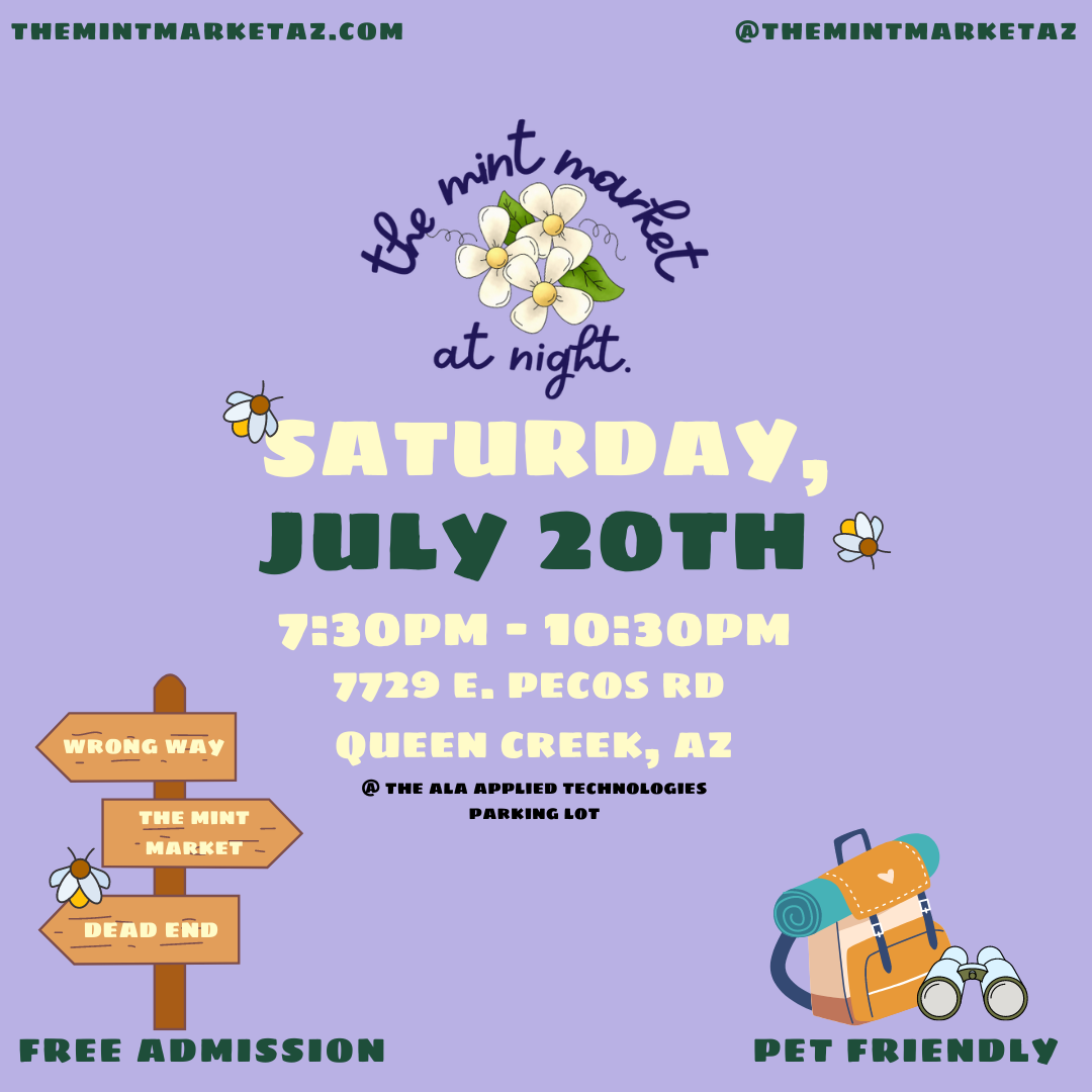 7/20/24 Mint at Night Vendor Fee!! (TWO SPACES)